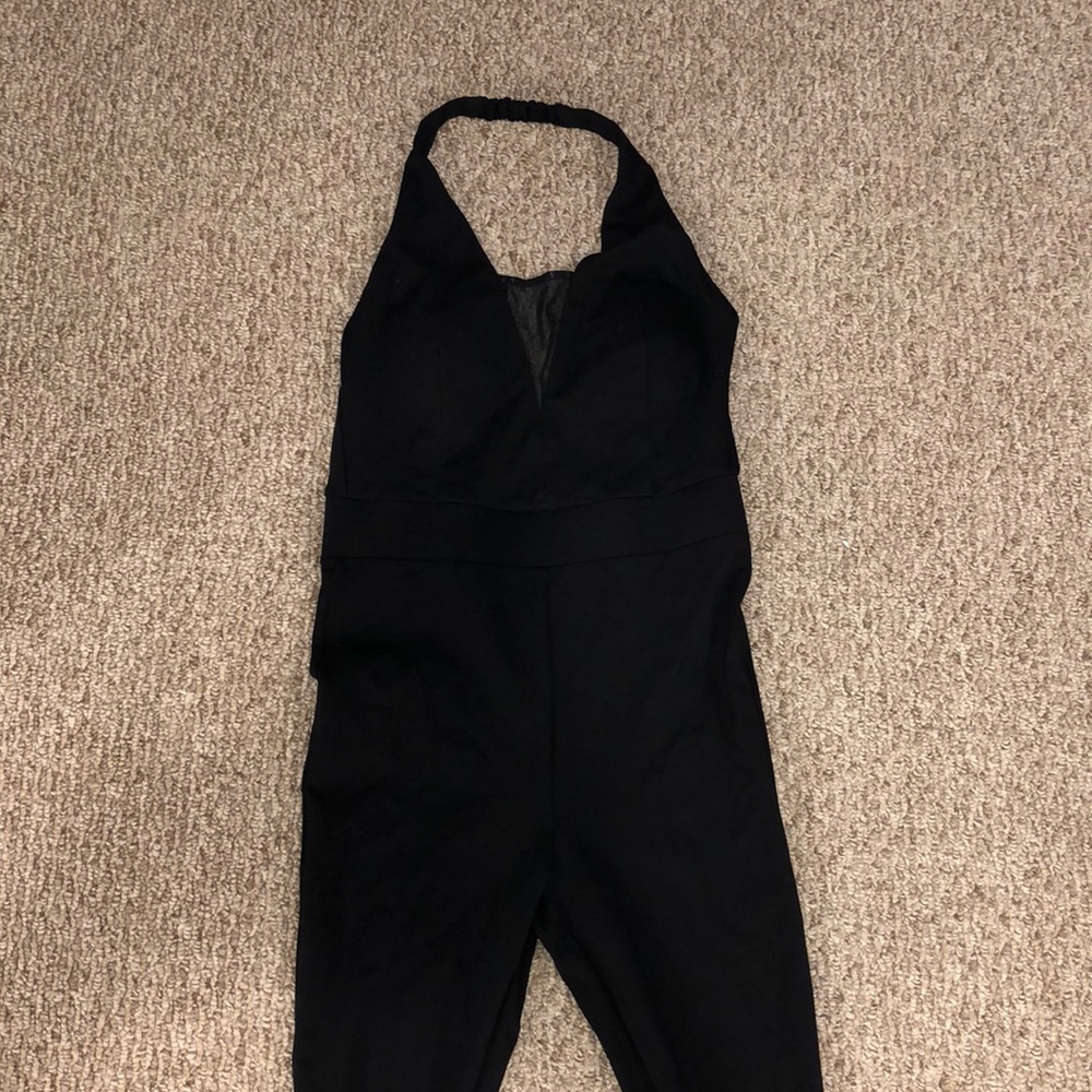 Halter Jumpsuit black